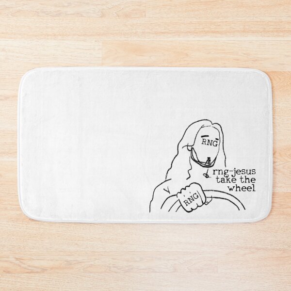 Item preview, RNG-JESUS TAKE THE WHEEL designed and sold by CrimsonBirdCo.