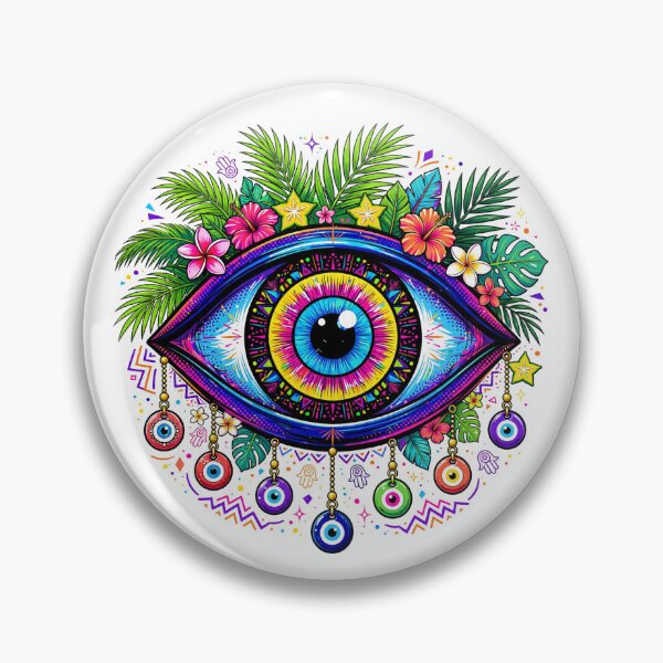Item preview, EVIL EYE LIGHT BLUE expand your worldview, and encourage self-acceptance designed and sold by syamkumar s.