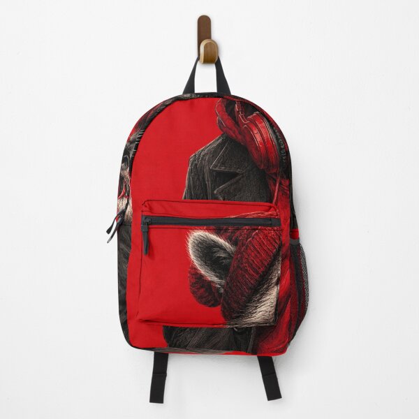 Item preview, Urban Hipster Raccoon Red Portrait designed and sold by Rohan132.