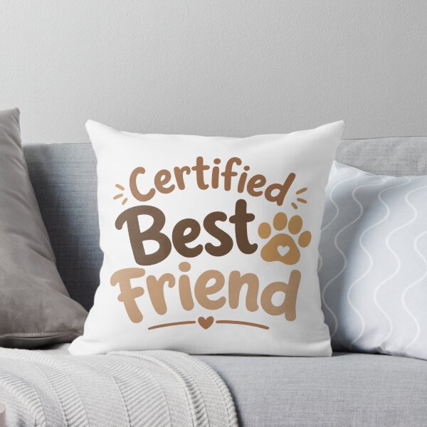 Item preview, Certified Best Friend Golden Retriever Dog Dad T-Shirt designed and sold by Ashley critters.
