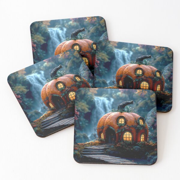 Item preview, The Cozy Pumpkin Cottage designed and sold by Vhelir-Art.