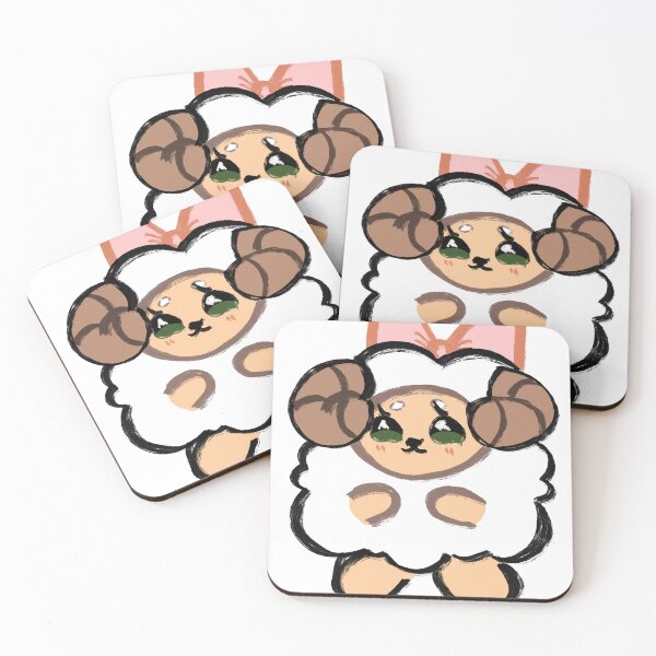 Item preview, Soft Pastel Kawaii Hachichimitsu the Expressive Sheep Standard Design designed and sold by Hachichimitsu.
