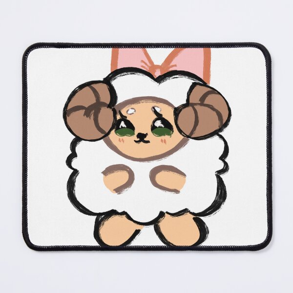 Item preview, Soft Pastel Kawaii Hachichimitsu the Expressive Sheep Standard Design designed and sold by Hachichimitsu.