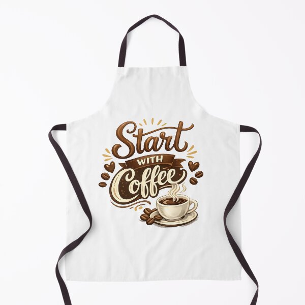 Item preview, start with coffee designed and sold by Black-White-art.