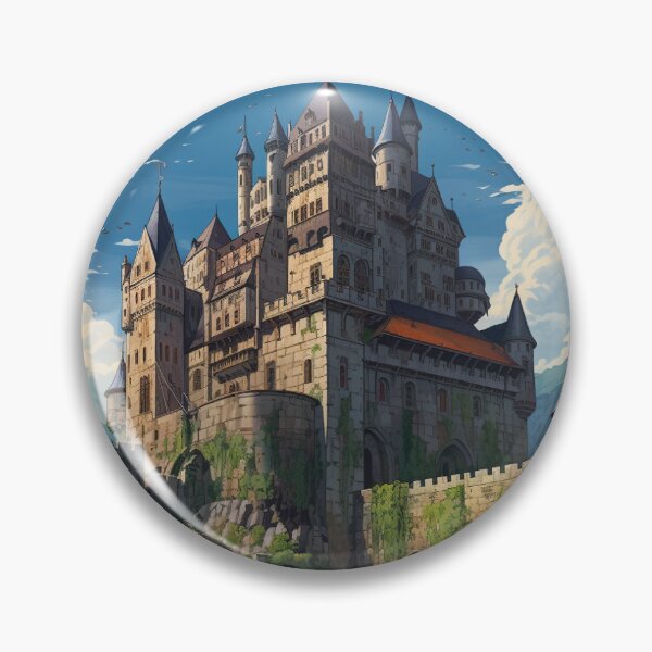 Item preview, Epic Fantasy Castle Art Print | Medieval Kingdom Fortress | Dark Fantasy Landscape | Magical Castle Illustration | RPG Wall Art designed and sold by UltraItems.