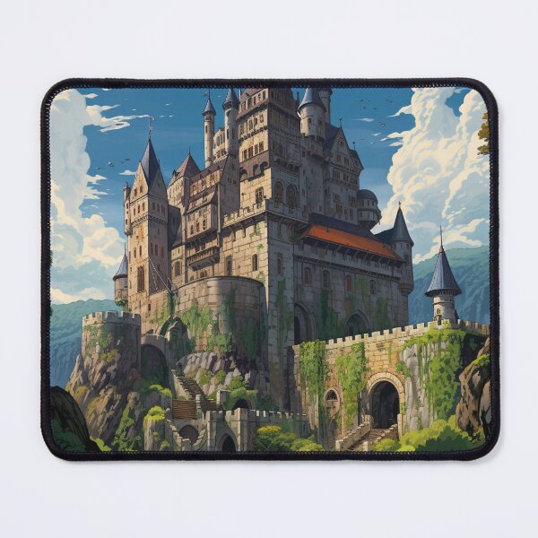 Item preview, Epic Fantasy Castle Art Print | Medieval Kingdom Fortress | Dark Fantasy Landscape | Magical Castle Illustration | RPG Wall Art designed and sold by UltraItems.