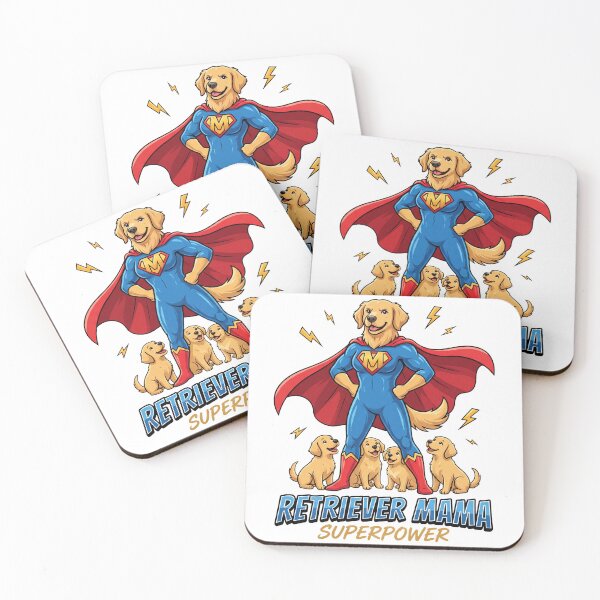 Item preview, Retriever Mama Superpower designed and sold by zoughlal.