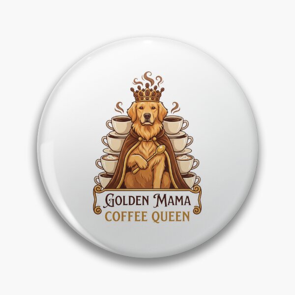 Item preview, Golden Mama Coffee Queen designed and sold by zoughlal.