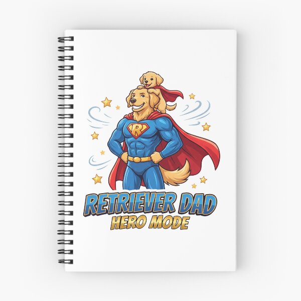 Item preview, Retriever Dad Hero Mode designed and sold by zoughlal.
