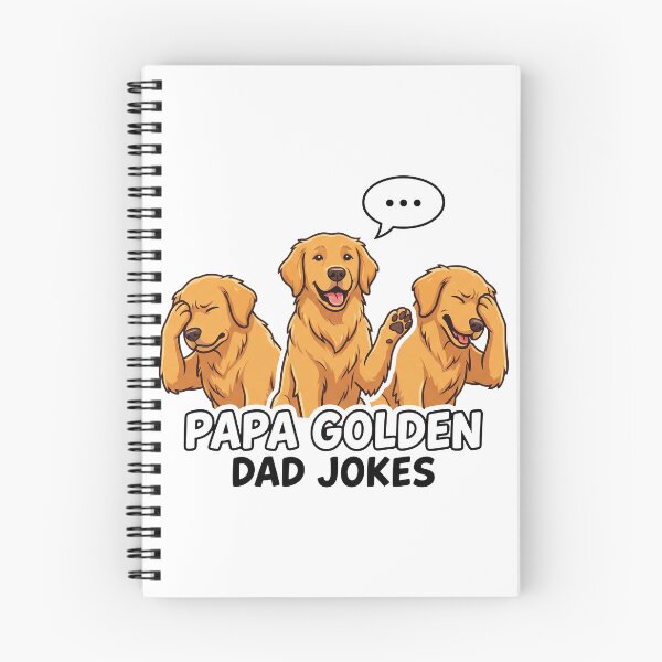 Item preview, Papa Golden Dad Jokes designed and sold by zoughlal.