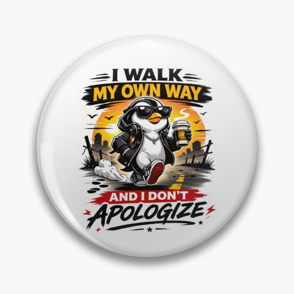 Item preview, I Walk My Own Way and I Don't Apologize designed and sold by INKRebelGraphic.