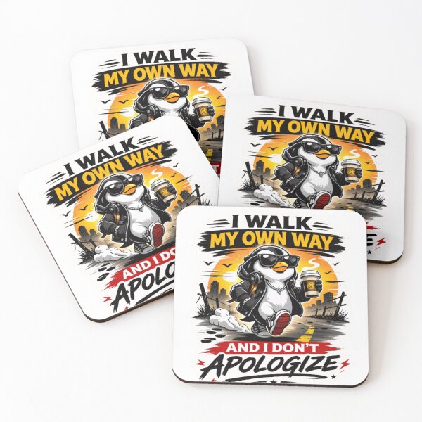 Item preview, I Walk My Own Way and I Don't Apologize designed and sold by INKRebelGraphic.