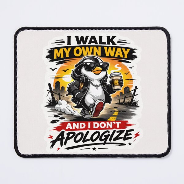 Item preview, I Walk My Own Way and I Don't Apologize designed and sold by INKRebelGraphic.