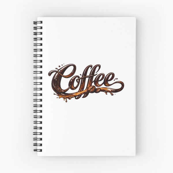 Item preview, coffee text  designed and sold by Black-White-art.