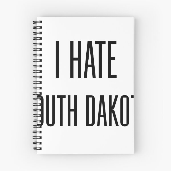Item preview, I HATE STATES (SOUTH DAKOTA) designed and sold by ReckahFox.