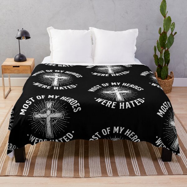 Item preview, Most Of My Heroes Were Hated | Christian Faith Typography designed and sold by BrokenLabel.