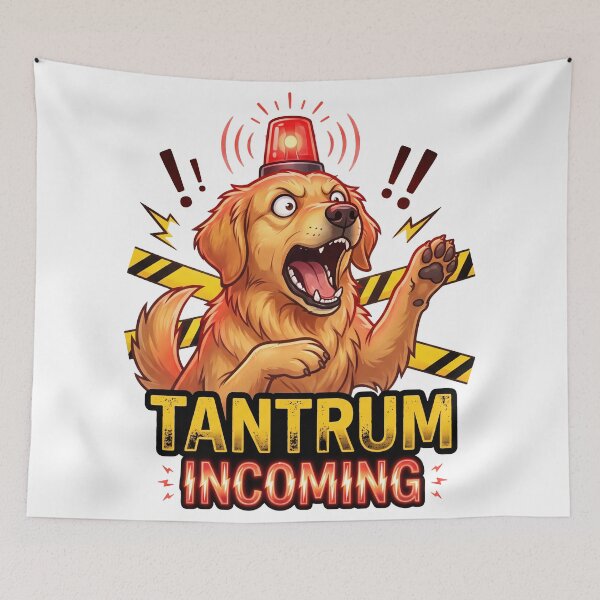 Item preview, Golden Tantrum Incoming designed and sold by zoughlal.