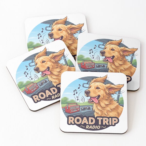 Item preview, Golden Road Trip Radio designed and sold by zoughlal.