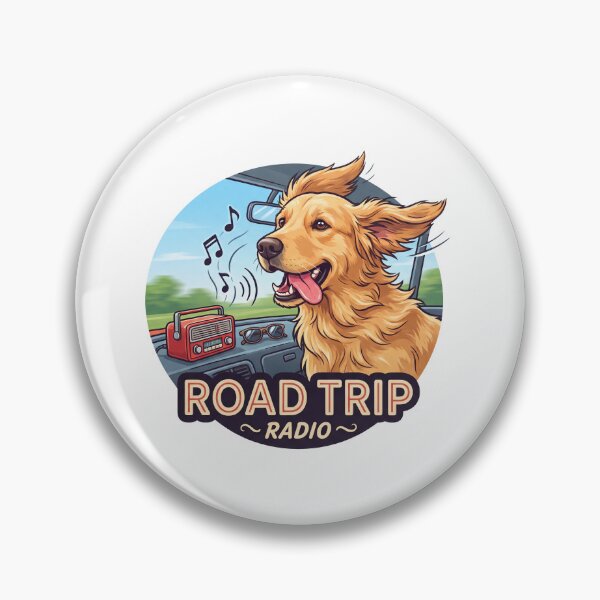 Item preview, Golden Road Trip Radio designed and sold by zoughlal.