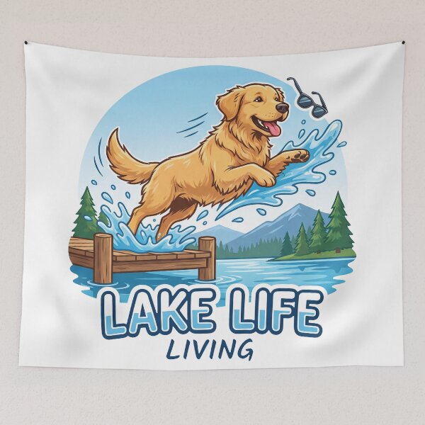 Item preview, Golden Lake Life Living designed and sold by zoughlal.
