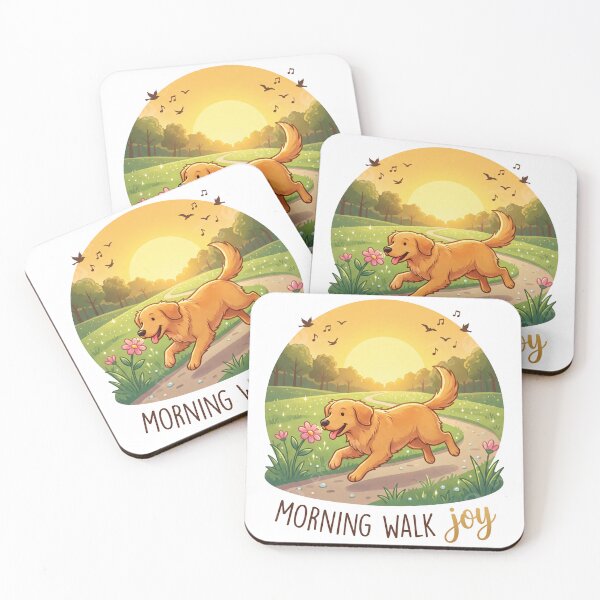 Item preview, Golden Morning Walk Joy designed and sold by zoughlal.
