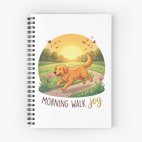 Item preview, Golden Morning Walk Joy designed and sold by zoughlal.