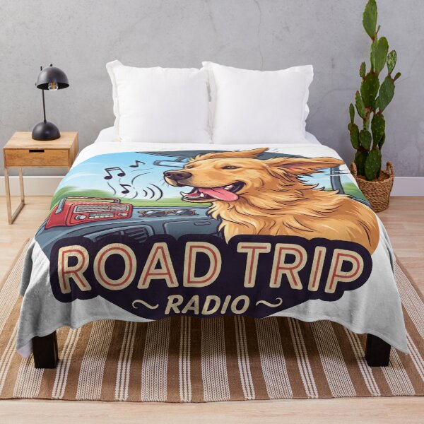 Item preview, Golden Road Trip Radio designed and sold by zoughlal.