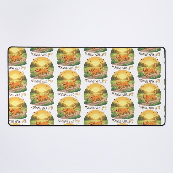 Item preview, Golden Morning Walk Joy designed and sold by zoughlal.