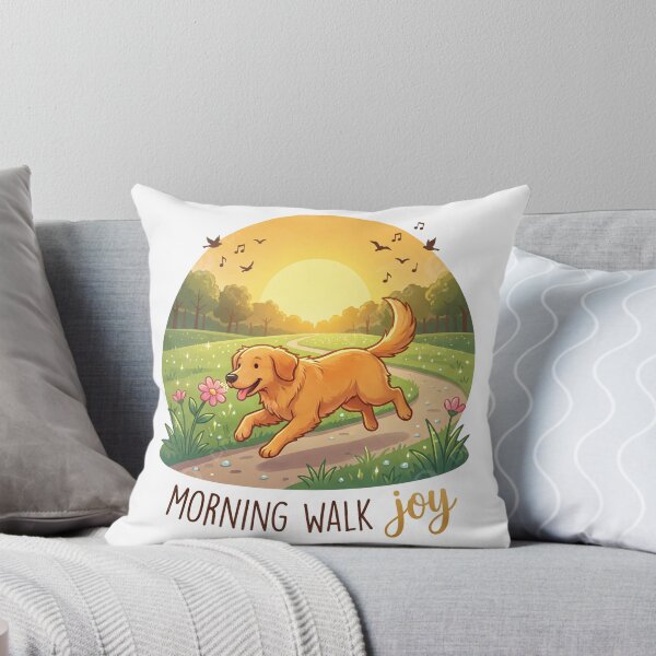 Item preview, Golden Morning Walk Joy designed and sold by zoughlal.