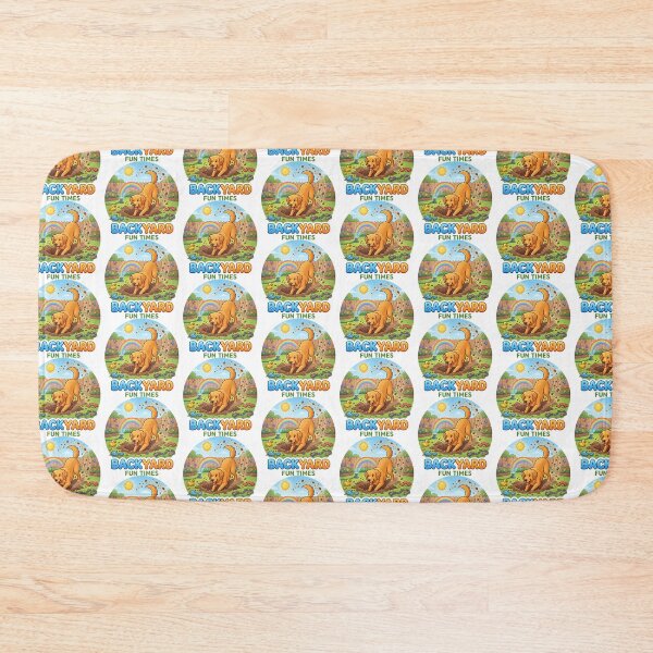 Item preview, Golden Backyard Fun Times designed and sold by zoughlal.