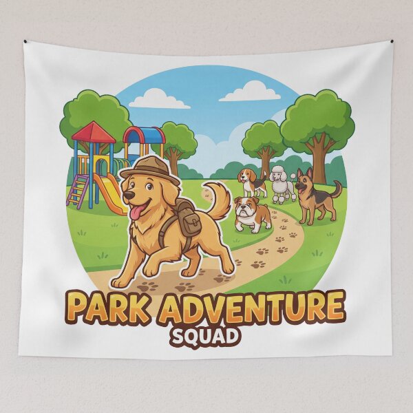 Item preview, Golden Park Adventure Squad designed and sold by zoughlal.