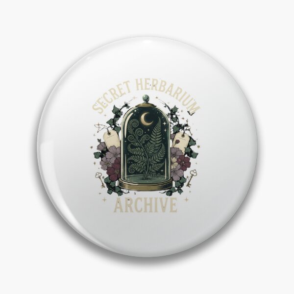Item preview, Secret Herbarium Archive Dark Academia Fern and Moon designed and sold by GoofyShopp.
