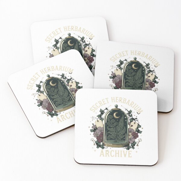 Item preview, Secret Herbarium Archive Dark Academia Fern and Moon designed and sold by GoofyShopp.