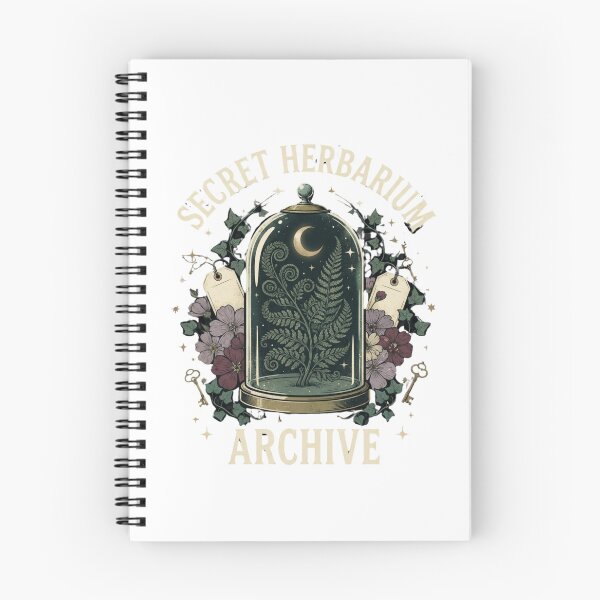 Item preview, Secret Herbarium Archive Dark Academia Fern and Moon designed and sold by GoofyShopp.