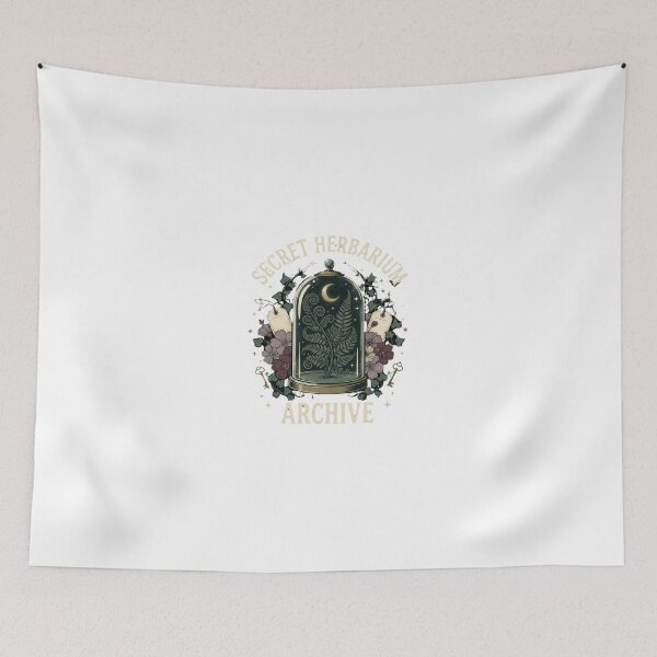 Item preview, Secret Herbarium Archive Dark Academia Fern and Moon designed and sold by GoofyShopp.