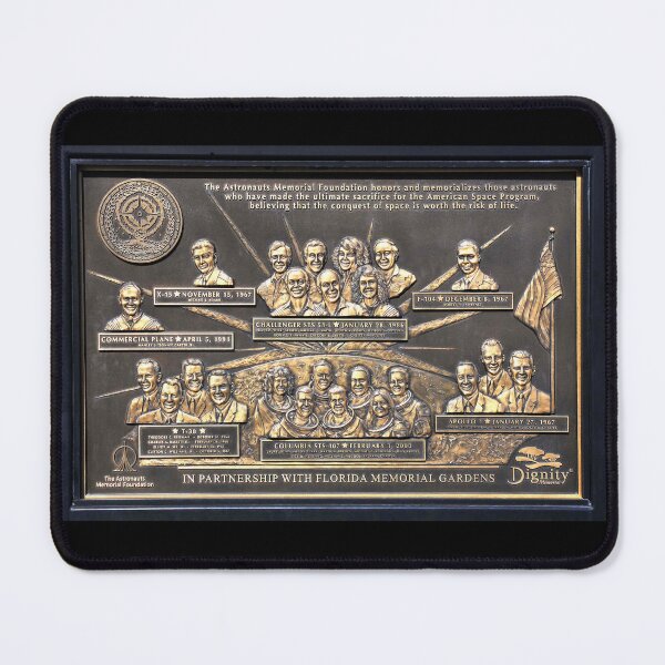 Item preview, Astronauts Memorial Plaque designed and sold by Dlt1981.