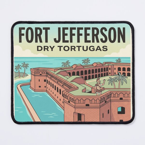 Item preview, Fort Jefferson w Dry Tortugas National Park designed and sold by ViralVisionsCreating .