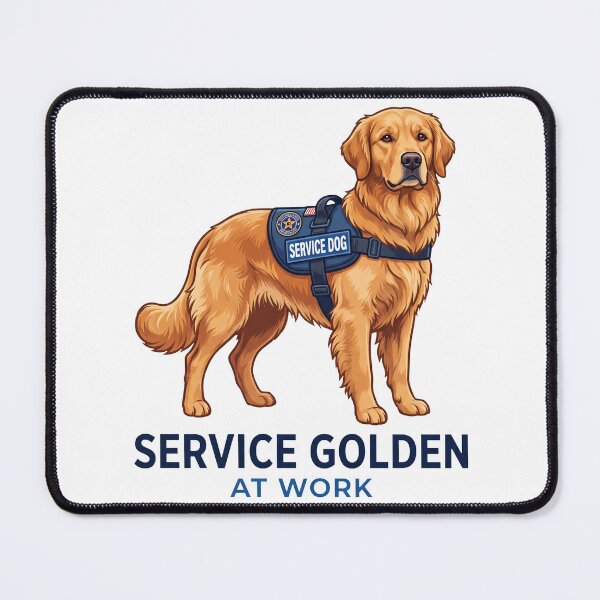 Item preview, Service Golden At Work designed and sold by zoughlal.