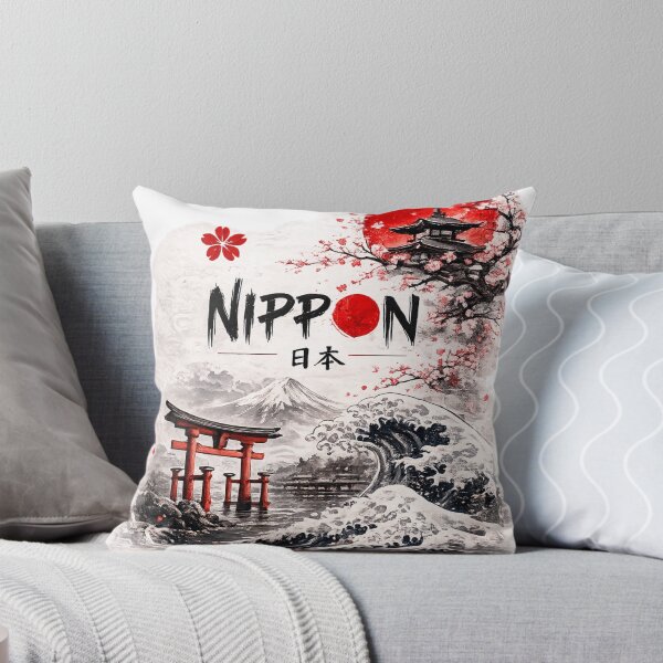 Item preview, NIPPON Japanese Art Mount Fuji Torii designed and sold by ANDYWARRICK.