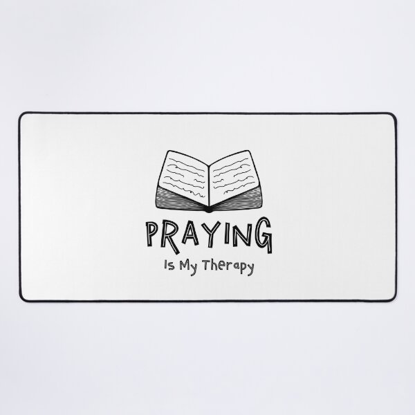 Item preview, Praying Is My Therapy Cute Bible designed and sold by Sartoris Art.