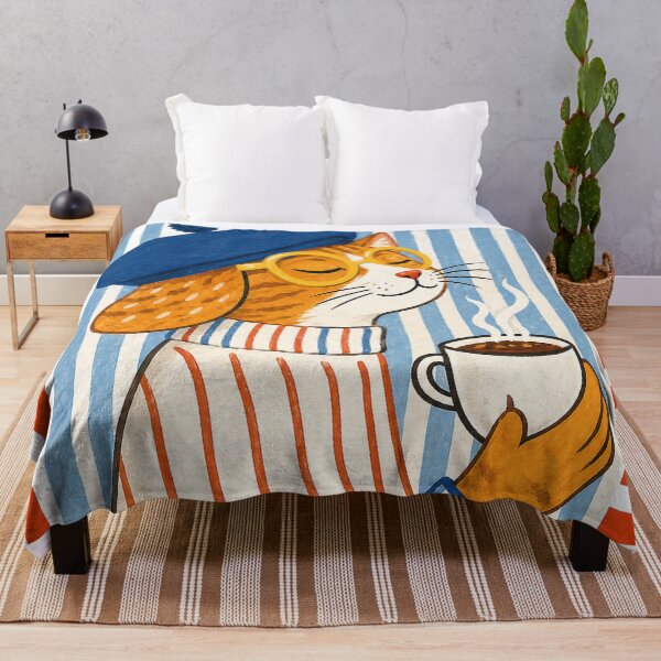 Item preview, Bon Appétit French Cat Coffee Lover Cute Vintage designed and sold by ravuh.