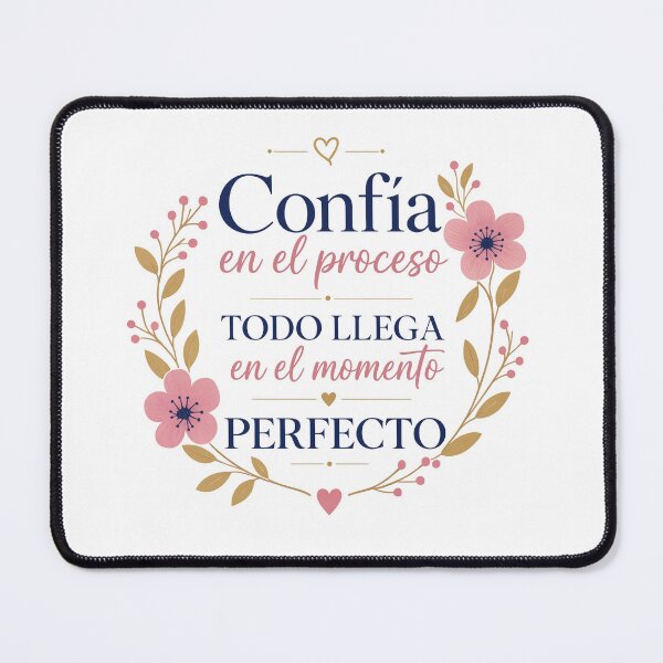 Item preview, Trust the Process Floral Quote — Inspirational Wreath Design designed and sold by JolususaStore.