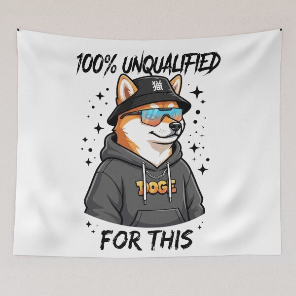 Item preview, Unqualified Funny Dog Shirt designed and sold by yanderedev.