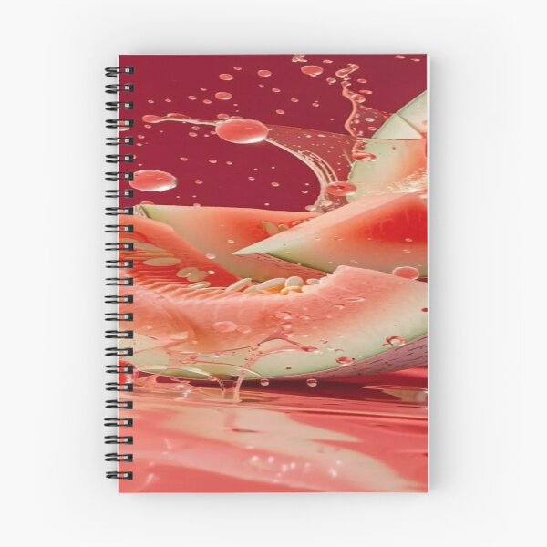 Item preview, The Ultimate Freshness Explosion, Fresh Watermelon Splash - Juicy 3D Slices on a Red Background designed and sold by RAYBIL.
