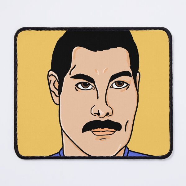 Item preview, Freddie Mercury Illustration designed and sold by Emma Martinez.