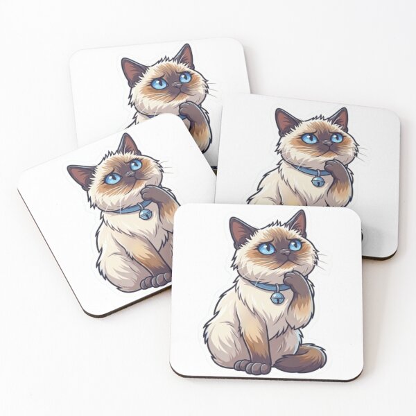 Item preview, Cute Siamese Cat – Pet Lover Gift designed and sold by PrintforDesign.