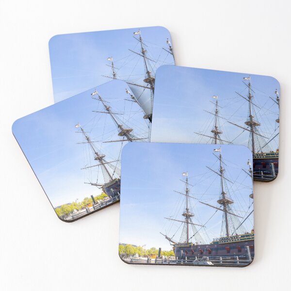 Item preview, VOC Ship 'Amsterdam' Replica on a Sunny Day designed and sold by jrtwynam.