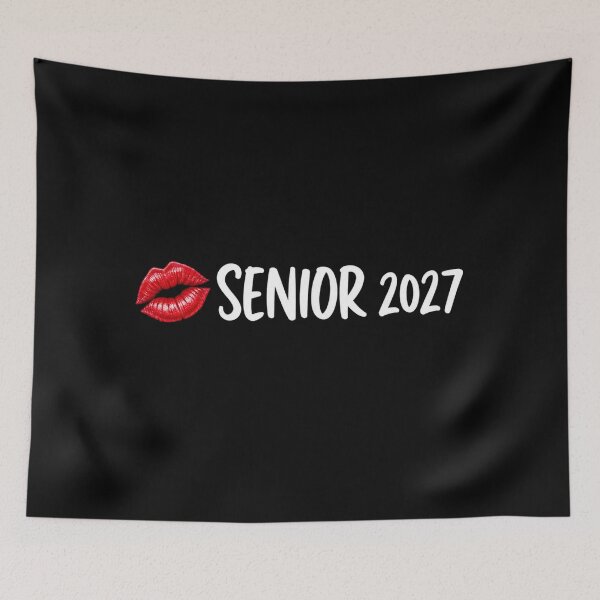 Item preview, Senior 2027 Kiss My Class Goodbye Class of 2027 2-Sided T-Shirt | Funny Graduation Senior Graphic Gift designed and sold by Trendably.