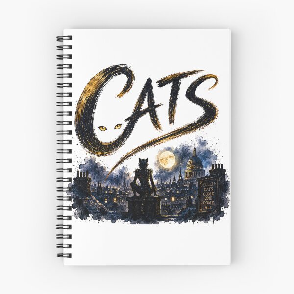 Aperçu de l'œuvre CATS la comédie musicale créée et vendue par Lyric Vault - Rock on.