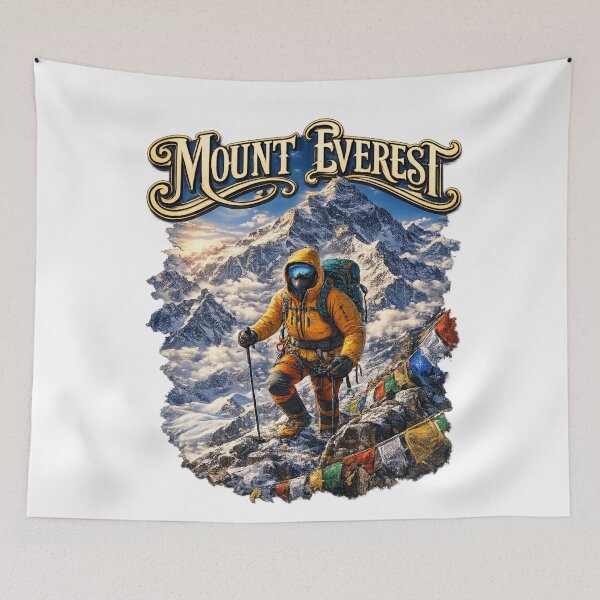 Item preview, Mount Everest Hiking Adventure | Epic Himalayan Climber Vintage Mountain Travel Design designed and sold by Fabrifrank.